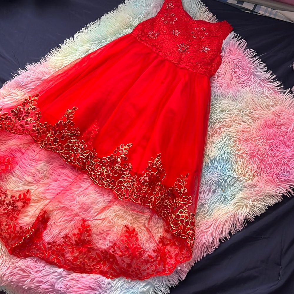 Beautiful red dress